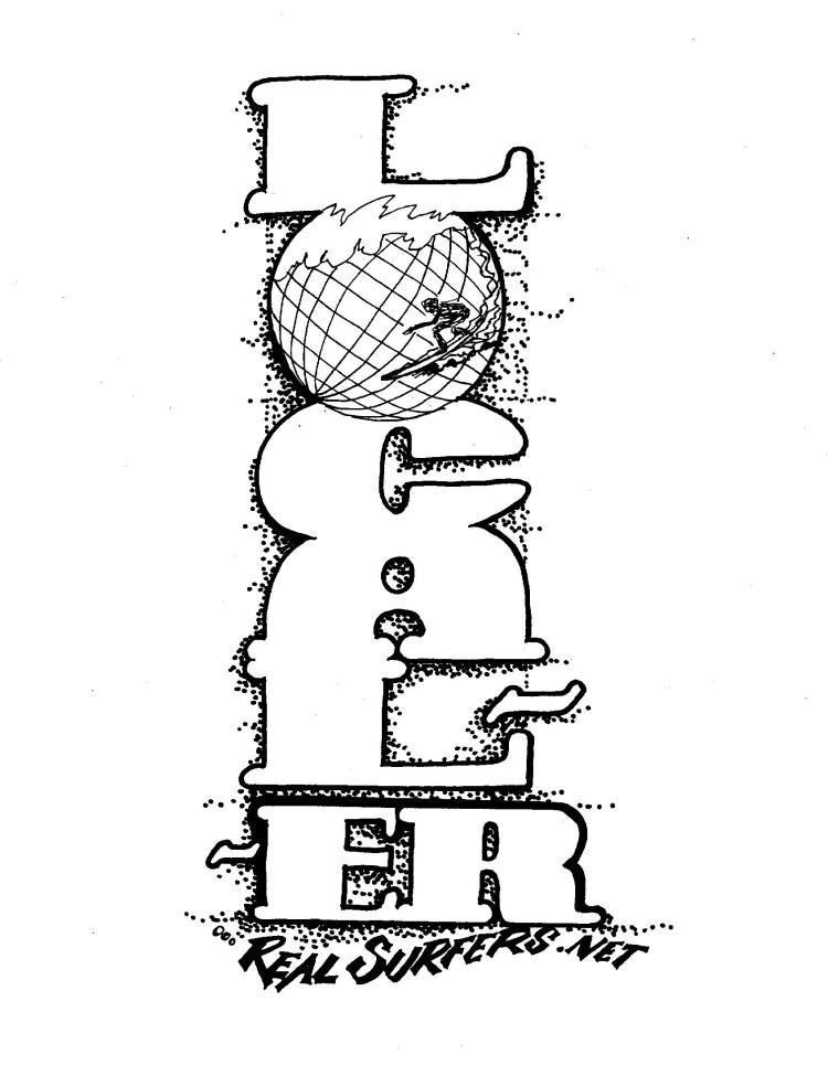 It's meant to be 'world local-er' as in, perhaps, just a bit... yeah, you get it; a homeless person who sleeps under the pier is obviously more local than you.